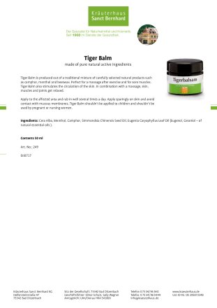 Tiger Balm 50 ml