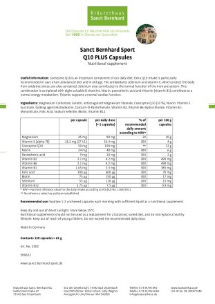 Q10 Plus Capsules 150 capsules for 75 days