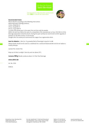 Isotonic Energy Drink 900 g Peach-Passion: 900 g