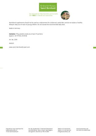 Regeneration Drink Premium Pomegranate: 750 g