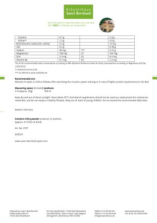 Protein XXL 92 Strawberry-Vanilla: 450 g