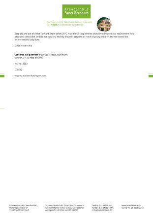 Mineral Pur Drink Lemon: 100 g