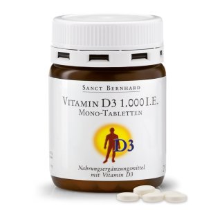 Vitamin D3 1,000 I.U. Mono Tablets 250 tablets