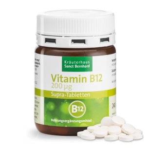 Vitamin B12 Supra 200 µg Tablets 240 tablets for 4 - 8 months