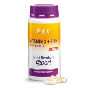 Vitamin C + Zinc Depot Capsules 180 capsules for 6 months