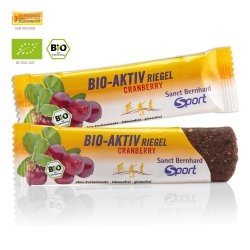 Organic Active Bar Cranberry Cranberry: 40 g