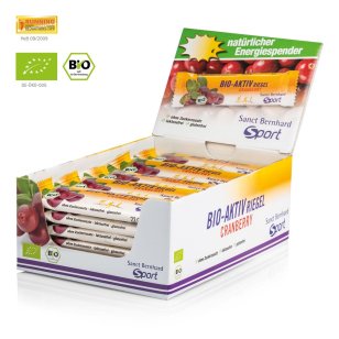 Organic Active Bar Cranberry Cranberry: 40 g