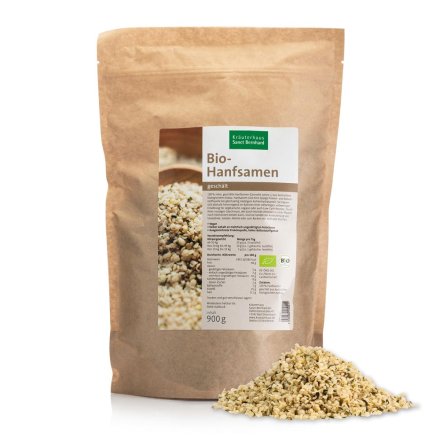 Organic Hemp Seeds hulled 900 g
