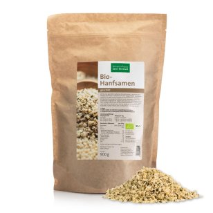 Organic Hemp Seeds hulled 1 kg