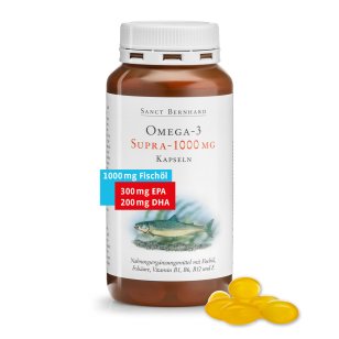 Omega-3 Supra-1000mg Capsules 120 capsules for 2 months